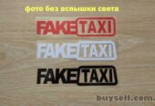 Наклейка на авто FakeTaxi Красная,  Черная,  Белая