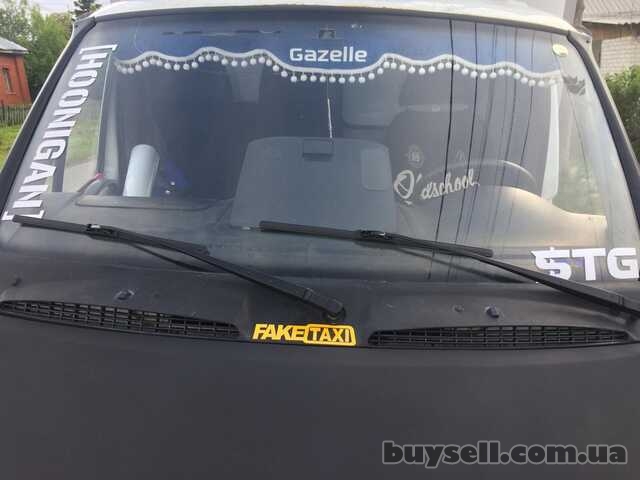 Наклейка на авто FakeTaxi Красная светоотражающая