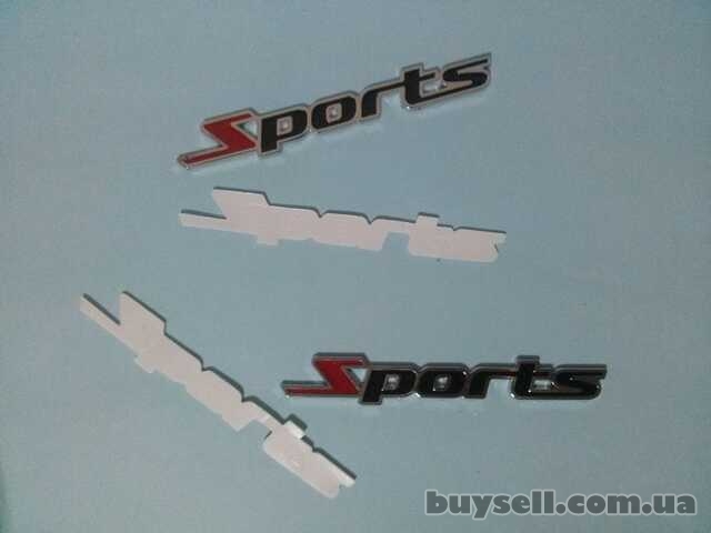 Наклейка на авто Sports-Спортивный на авто-мото Металлическая не ржаве