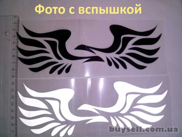 Наклейка на авто крылья на зеркала заднего вида.Тюнинг авто