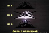 Наклейка на авто Подглядывает Черная