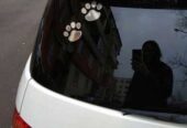 Наклейка на авто Выпуклая Наклейка на авто Лапки Тюнинг авто