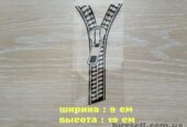 Наклейка на автомобиль Молния застежка черная