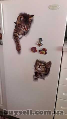 Наклейки котик номер 4 для ванны,  кухни