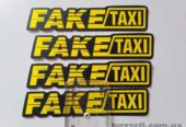 Наклейки на авто на ручки авто faketaxi 4 шт