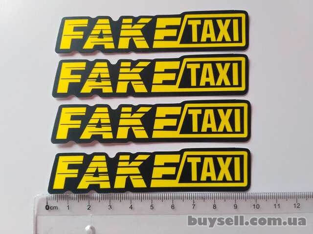 Наклейки на авто на ручки авто faketaxi 4 шт