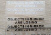 Наклейки на боковые зеркала заднего вида Objects in Mirror are Losing