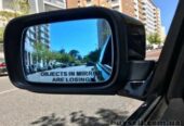 Наклейки на боковые зеркала заднего вида Белая светоотражающая Objects