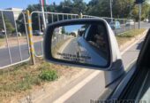 Наклейки на боковые зеркала заднего вида Чёрная Objects in Mirror are