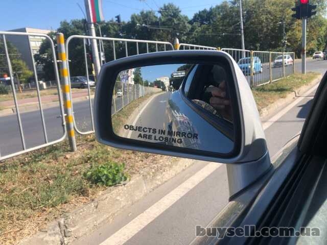 Наклейки на боковые зеркала заднего вида Чёрная Objects in Mirror are