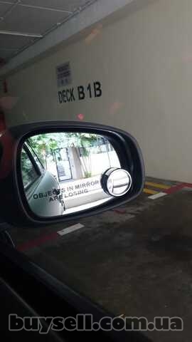 Наклейки на боковые зеркала заднего вида Чёрная Objects in Mirror are