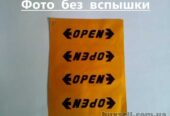 Наклейки на двери авто Open Светоотражающая