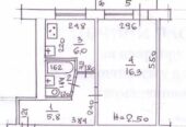 Продам 1 квартиру 32 кв.  м. ,  4/5,  ул.  Варненская/100-я школа.