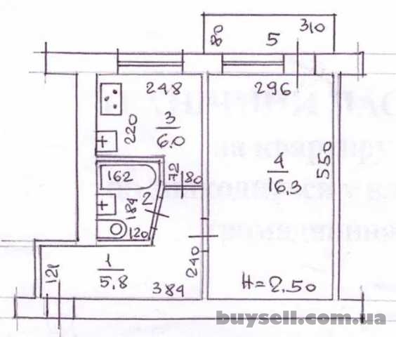 Продам 1 квартиру 32 кв.  м. ,  4/5,  ул.  Варненская/100-я школа.