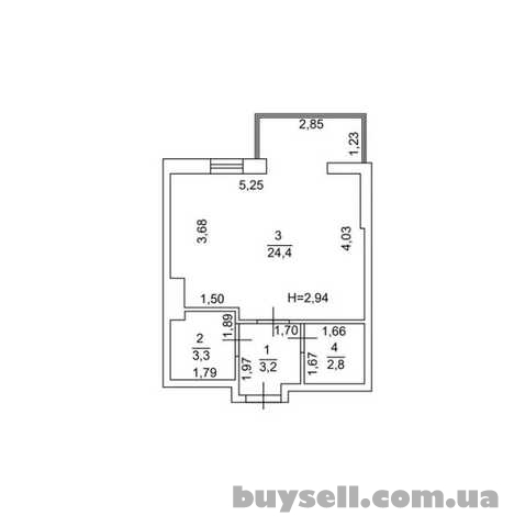 Продам квартиру 34 кв.  м. ,  11/11,  новый дом,  жк Бисквитный.
