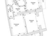 Продам квартиру 92 кв.  м. ,  9/16,  новый дом жк Каскад.