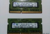 Оперативная память DDR 3,планки 1 гб 2 шт по 120 грн