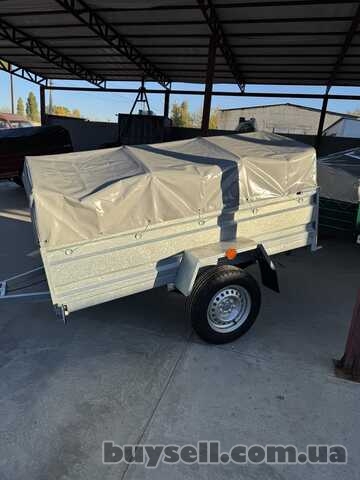 Новий авто причіп 210х130х40 оцинкований