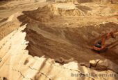 Песок овражный в мешках фасованный 50кг с доставкой по Киеву и