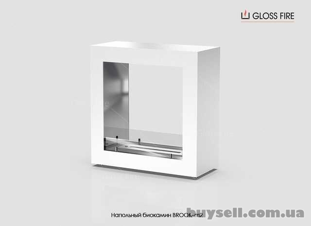 Підлоговий біокамін Brook 500-m2 Gloss Fire