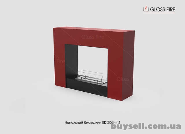 Підлоговий біокамін Edison-m2 400 Gloss Fire