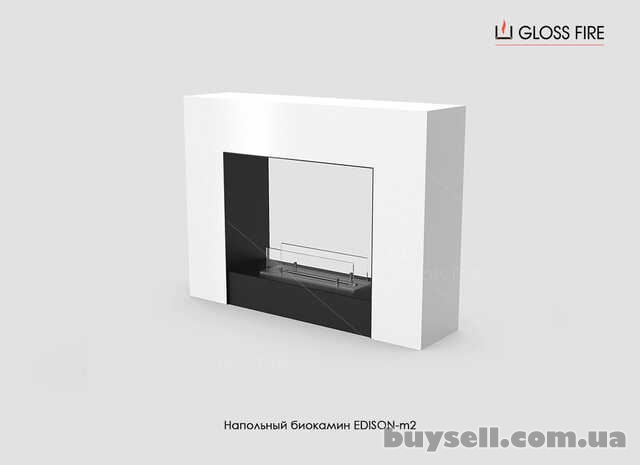 Підлоговий біокамін Edison-m2 400 Gloss Fire