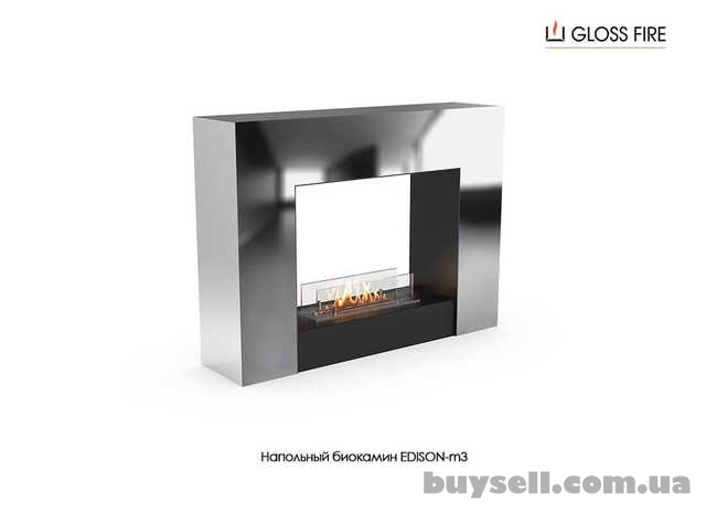 Підлоговий біокамін Edison-m3 400 Gloss Fire
