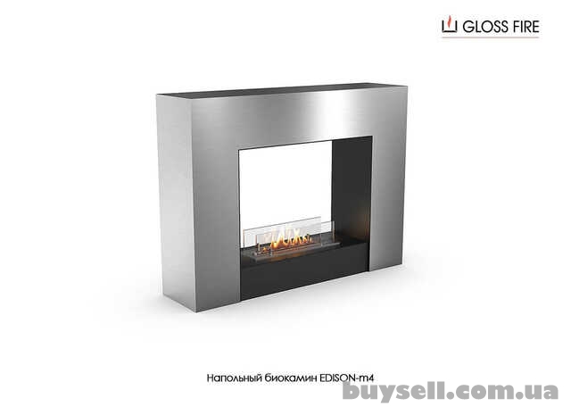 Підлоговий біокамін Edison 400-m4 Gloss Fire