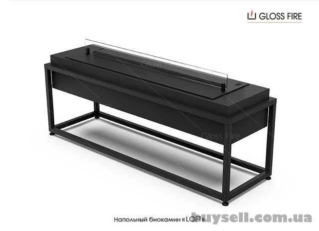 Підлоговий біокамін Loft 850 Gloss Fire