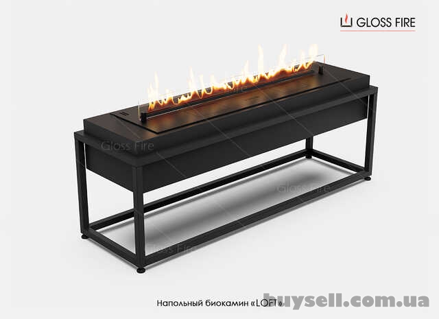 Підлоговий біокамін Loft 850 Gloss Fire