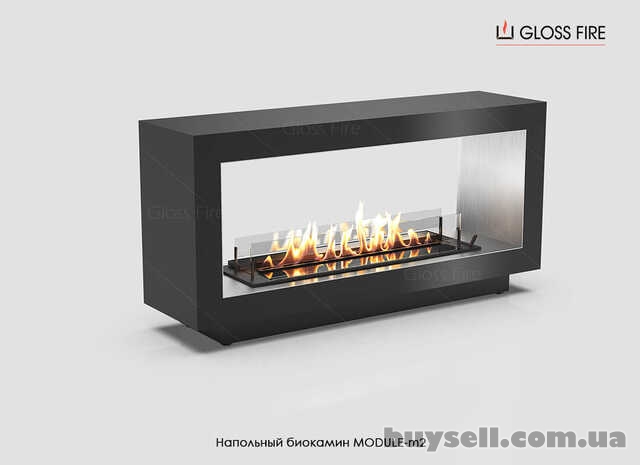 Підлоговий біокамін Module 1200-m2 Gloss Fire