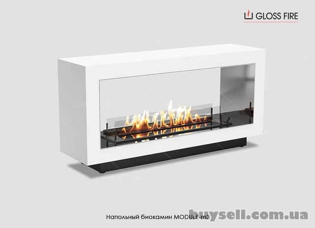 Підлоговий біокамін Module 1200-m3 Gloss Fire