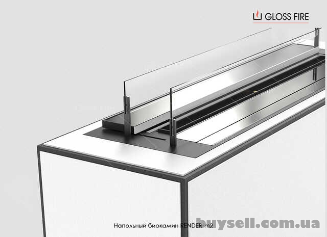 Підлоговий біокамін Render 900-m2 Gloss Fire