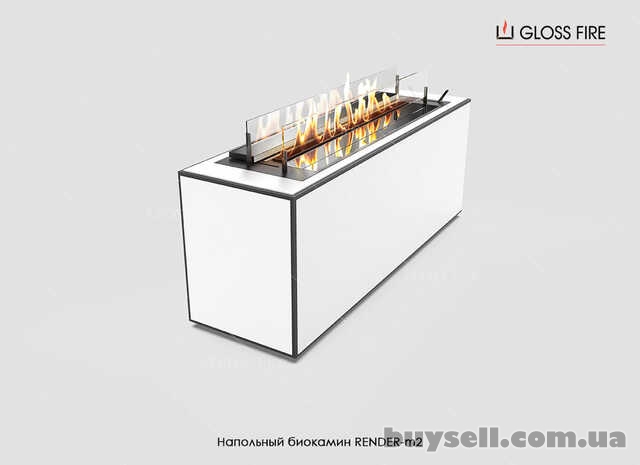 Підлоговий біокамін Render 900-m2 Gloss Fire