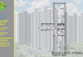 Продам 1-ю квартиру 51м,  Коноплянская 22б ЖК «Навигатор» 2