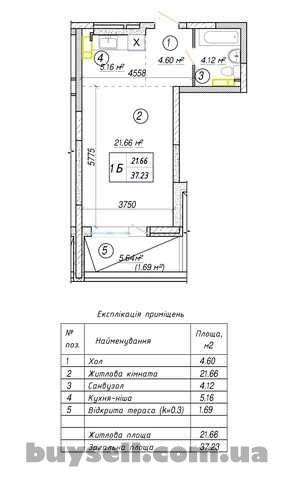 Продам 1к 37м Полесская 6 ЖК Вудстория без комиссии