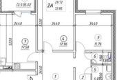 Продам 2-х квартиры Антоненко-Давидовича ул.  1 77м ЖК «Вудстория»