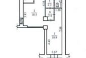 Продам.  Магазин 51 м. кв.  1/4.  Верх ул. Рабочая