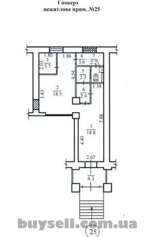 Продам.  Магазин 51 м. кв.  1/4.  Верх ул. Рабочая