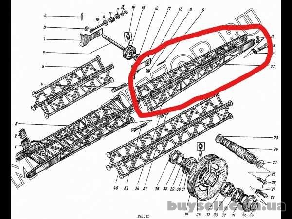 Продам стрела ( решетчатая )  драглайна ЭО-10011,  ЭО-5111.