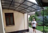 Решетки на окна Киев, навесы над входом, козырьки над крыльцом Киев