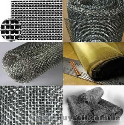 Сетка тканая штукатурная 12х12,     5х5,     10х20 из проволоки 0,
