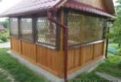 Стенки из прозрачного ПВХ