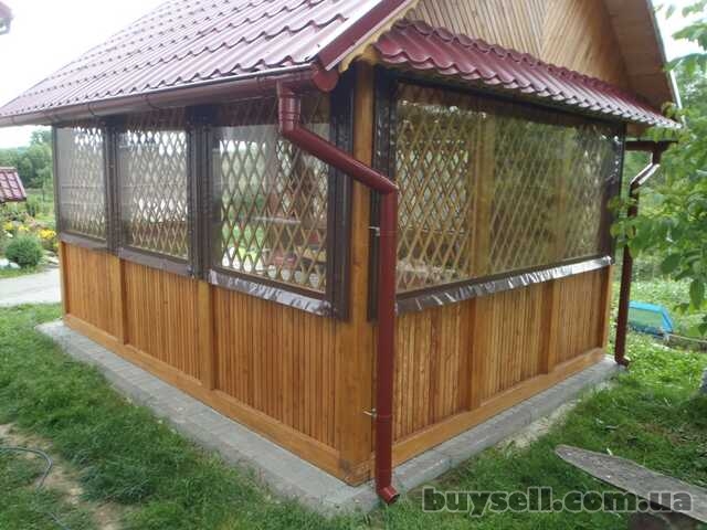 Стенки из прозрачного ПВХ