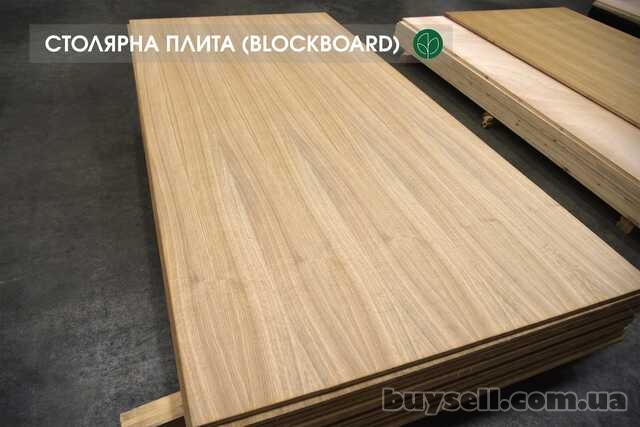 Столярная плита в шпоне дуба