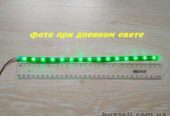 Светодиодная подсветка салона авто Зелёная