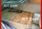 Укріпленні ящики з ДВП,  обрешітка,  фанери,  OSB,  відправка за кордо