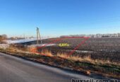 Фасад асфальтної дороги 4,  47Га.  До Київа 27 км