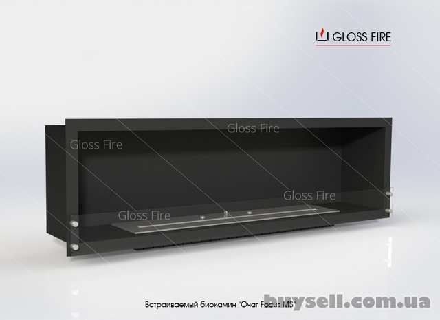 Вбудований біокамін «Очаг 1000 MS-арт.001» Gloss Fire
