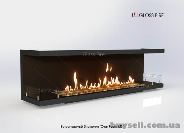 Вбудований біокамін «Очаг 1000  MS-арт.004» Gloss Fire